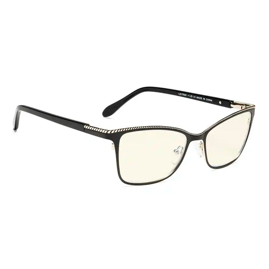 Blue Light Blocking Reading Glasses Light Yellow Tinted Women