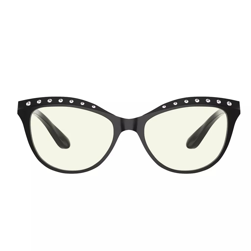 Cat-eye Rhinestone Blue Light Blocking Reading Glasses Women