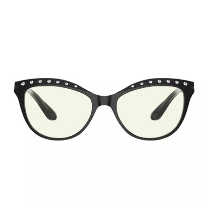 Cat-eye Rhinestone Blue Light Blocking Reading Glasses Women