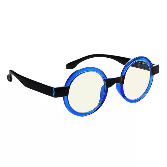 Small Round Blue Light Blocking Glasses Women