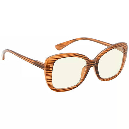 Oversized Blue Light Blocking Reading Glasses Women