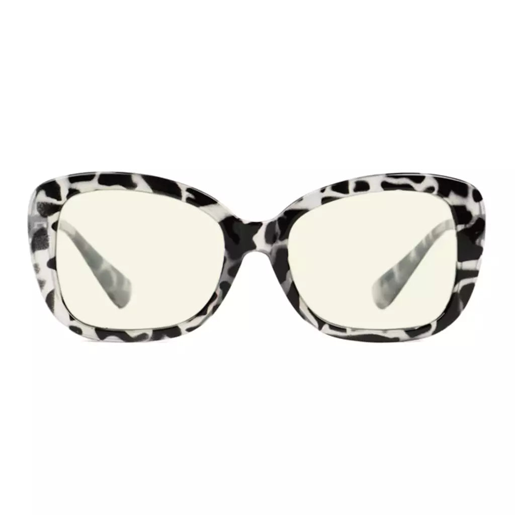 Oversized Blue Light Blocking Reading Glasses Women