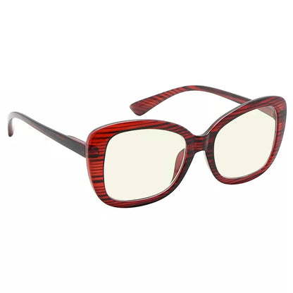 Oversized Blue Light Blocking Reading Glasses Women