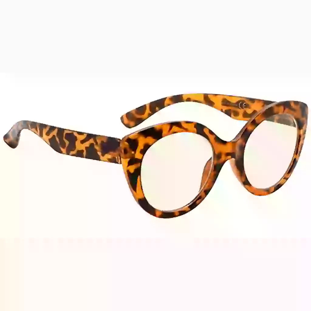 Round Blue Light Blocking Reading Glasses For Women