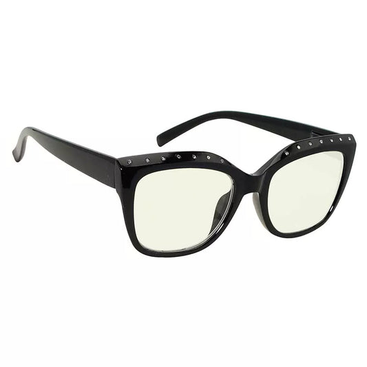 Rhinestone Blue Light Blocking Reading Glasses for Women
