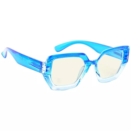 Oversize Blue Light Blocking Reading Glasses for Women