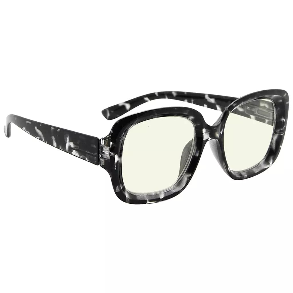 Square Blue Light Blocking Reading Glasses Women