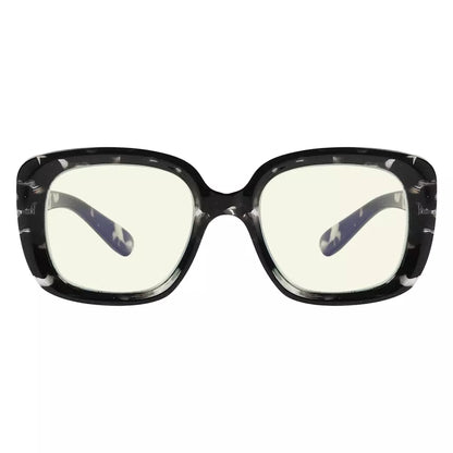 Square Blue Light Blocking Reading Glasses Women