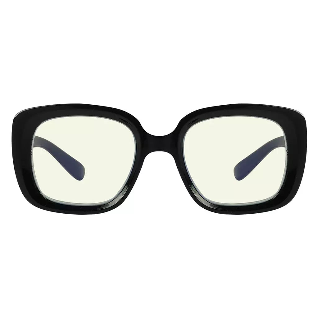 Square Blue Light Blocking Reading Glasses Women