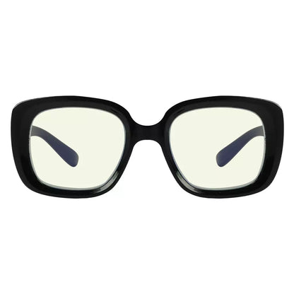 Square Blue Light Blocking Reading Glasses Women
