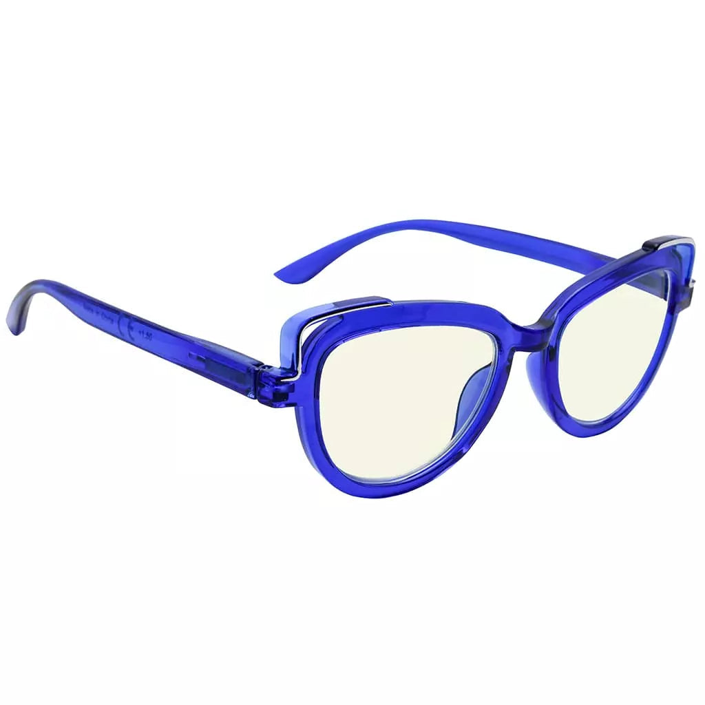 Cat Eye Blue Light Blocking Reading Glasses For Women