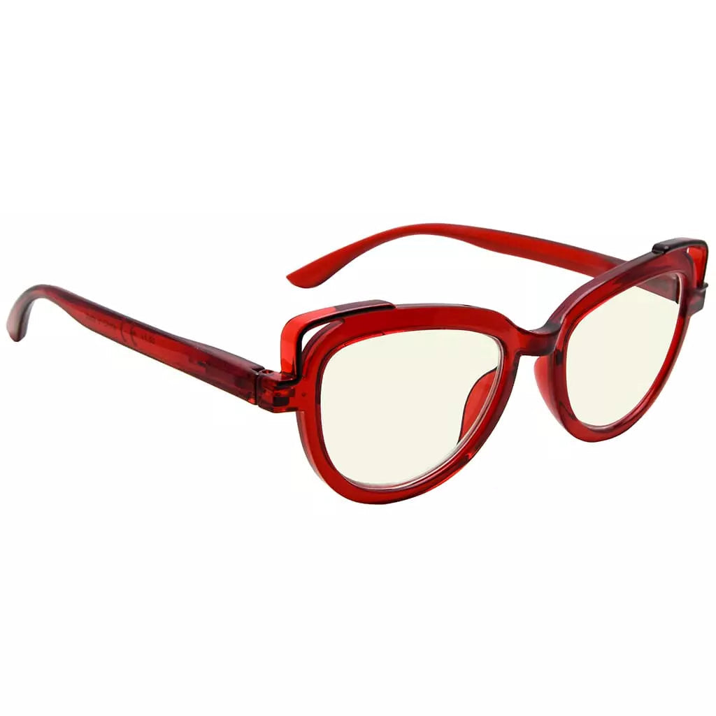 Cat Eye Blue Light Blocking Reading Glasses For Women