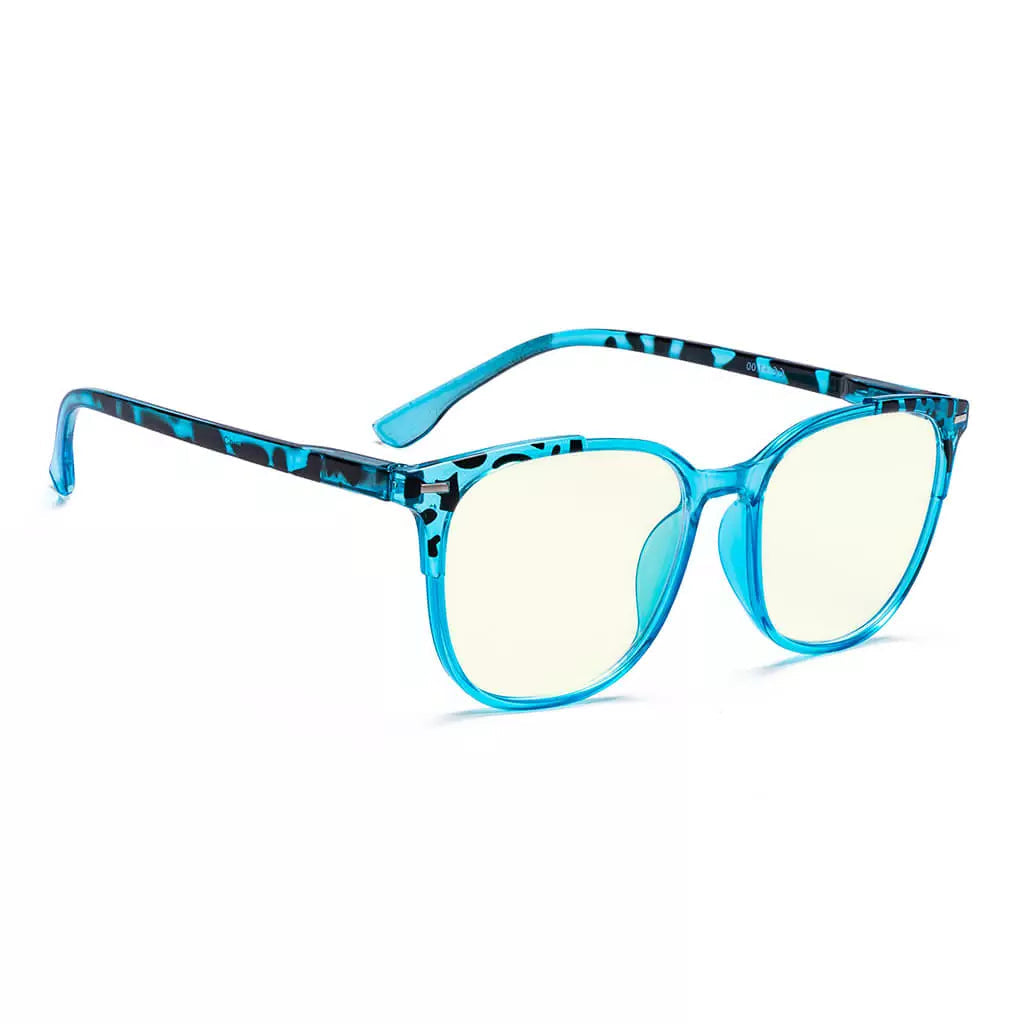 Oversized Pattern Blue Light Blocking Reading Glasses for Women