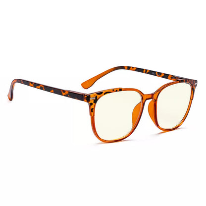 Oversized Pattern Blue Light Blocking Reading Glasses for Women