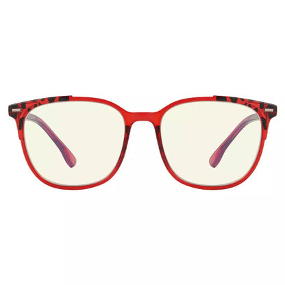 Oversized Pattern Blue Light Blocking Reading Glasses for Women