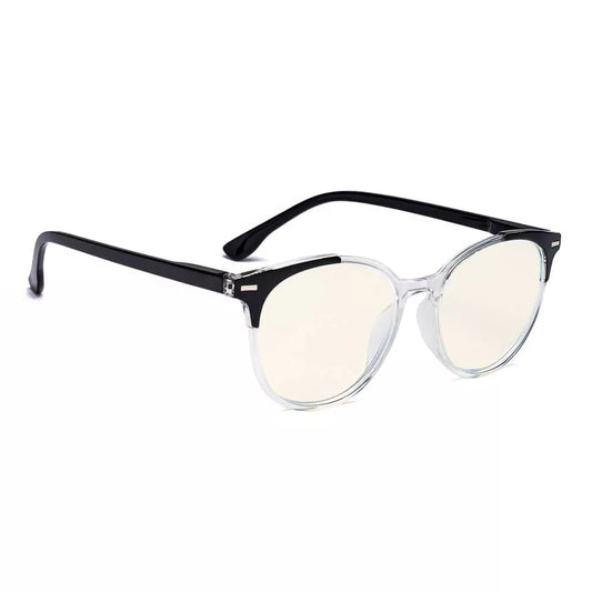 Round Reading Glasses Blue Light Blocking Women