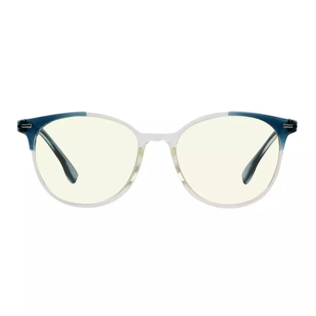 Round Reading Glasses Blue Light Blocking Women