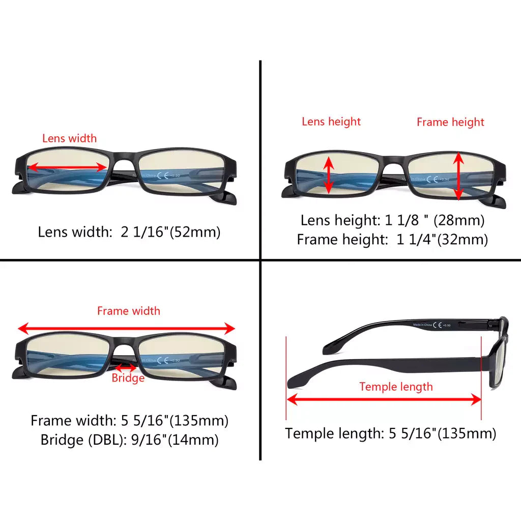 Blue Light Blocking Reading Glasses Women