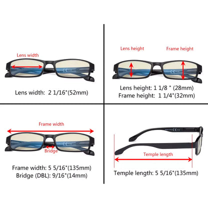 Blue Light Blocking Reading Glasses Women