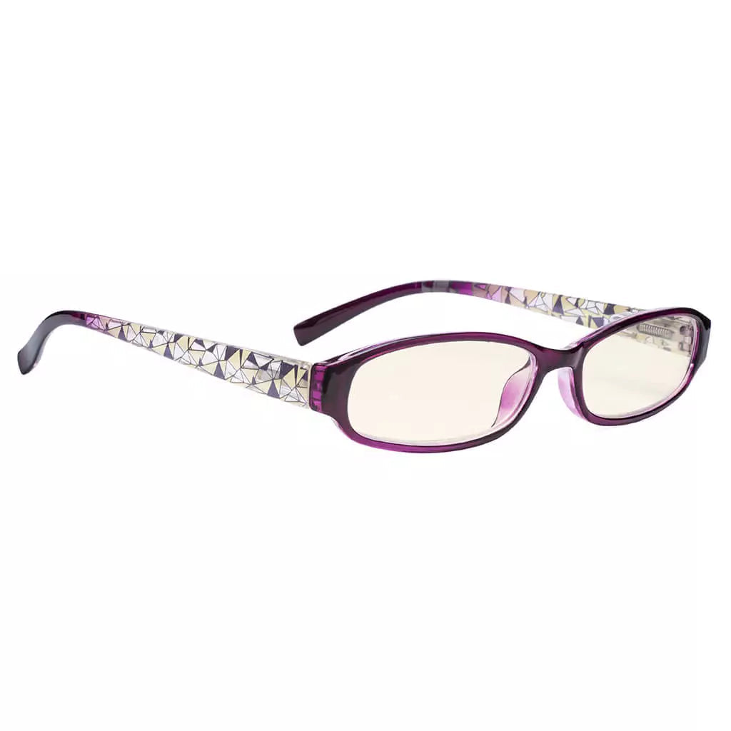 Pattern Blue Light Blocking Reading Glasses for Women
