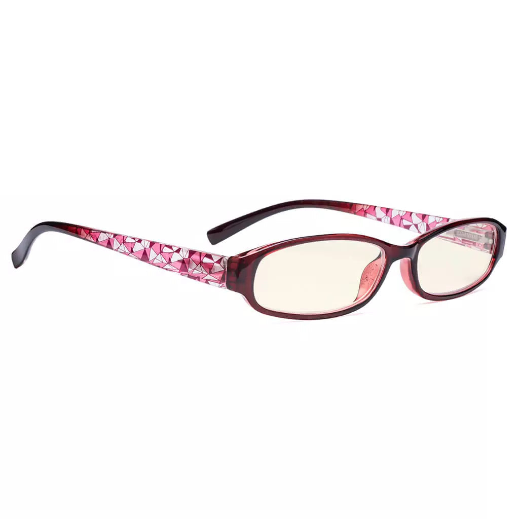 Pattern Blue Light Blocking Reading Glasses for Women