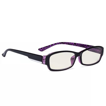 Patterned Arms Blue Light Blocking Reading Glasses Women