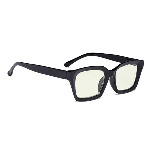 Square Blue Light Blocking Reading Glasses Women