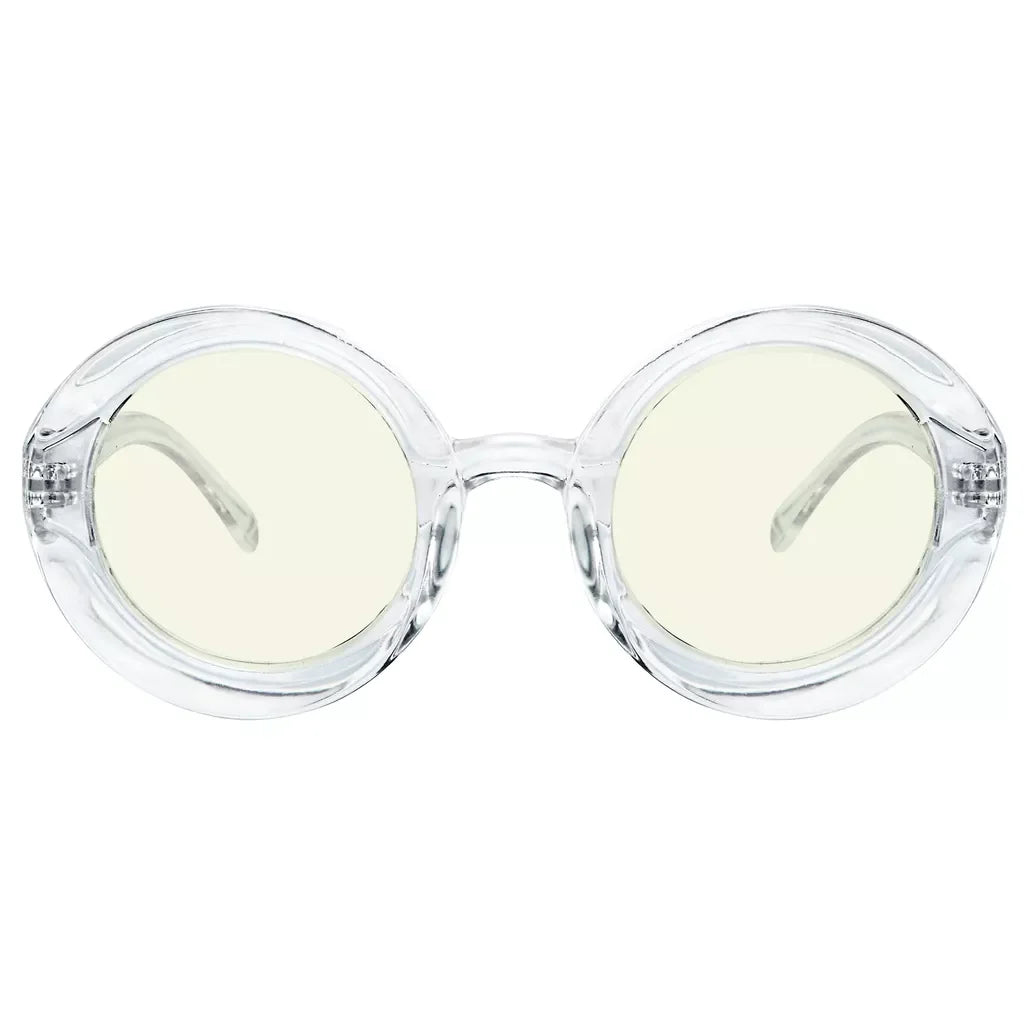 Round Oversized Blue Light Blocking Reading Glasses For Women