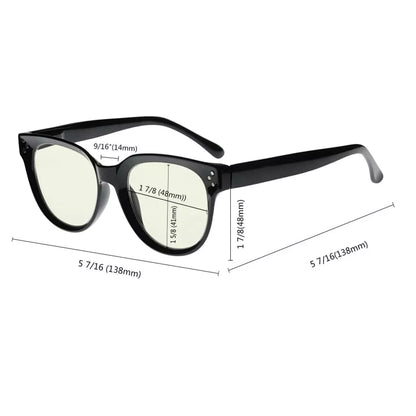 Blue Light Blocking Reading Glasses for Women
