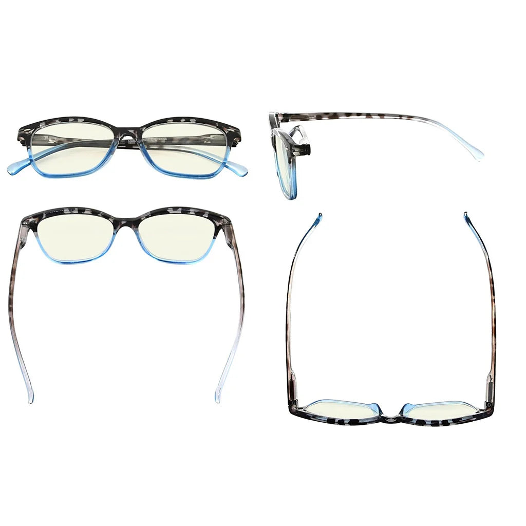 Cat-eye Pattern Blue Light Blocking Eyeglasses For Women