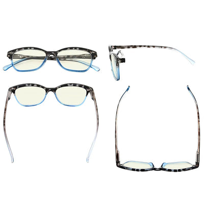 Cat-eye Pattern Blue Light Blocking Eyeglasses For Women