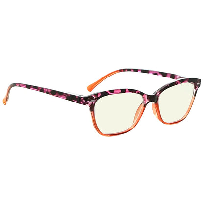 Cat-eye Pattern Blue Light Blocking Eyeglasses For Women