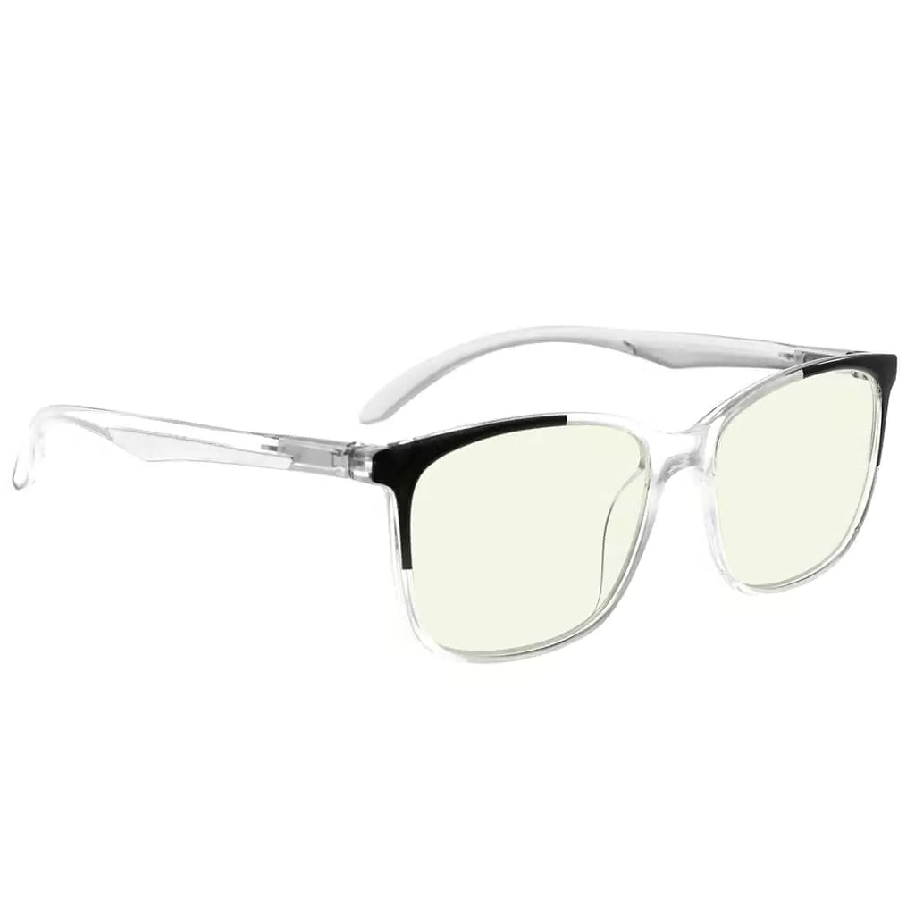 Cgbaq Blue Light Blocking Reading Glasses Light Yellow Tinted