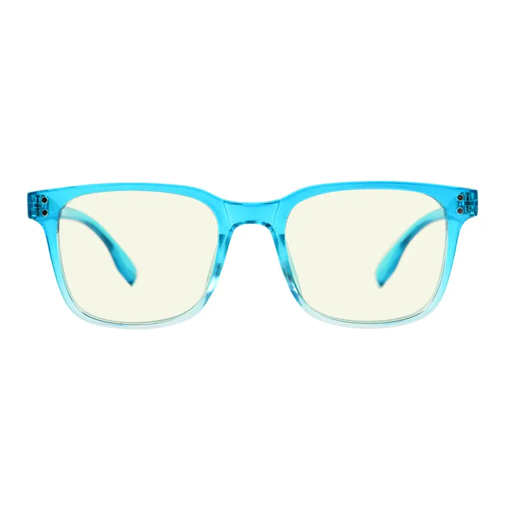 Square Blue Light Blocking Reading Glasses For Men Women