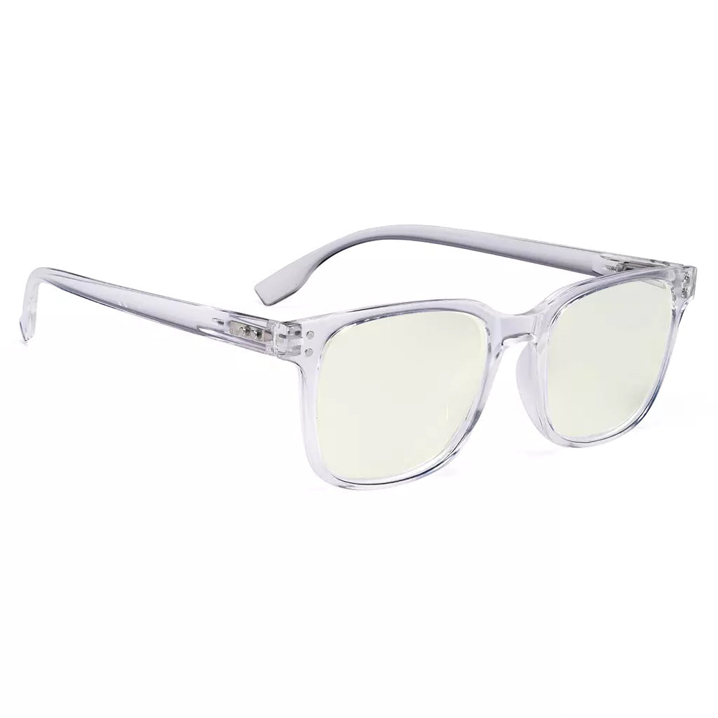 Square Blue Light Blocking Reading Glasses For Men Women