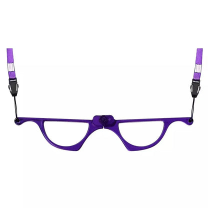 Reading Glasses Handhold Folding Metalless Screwless Women