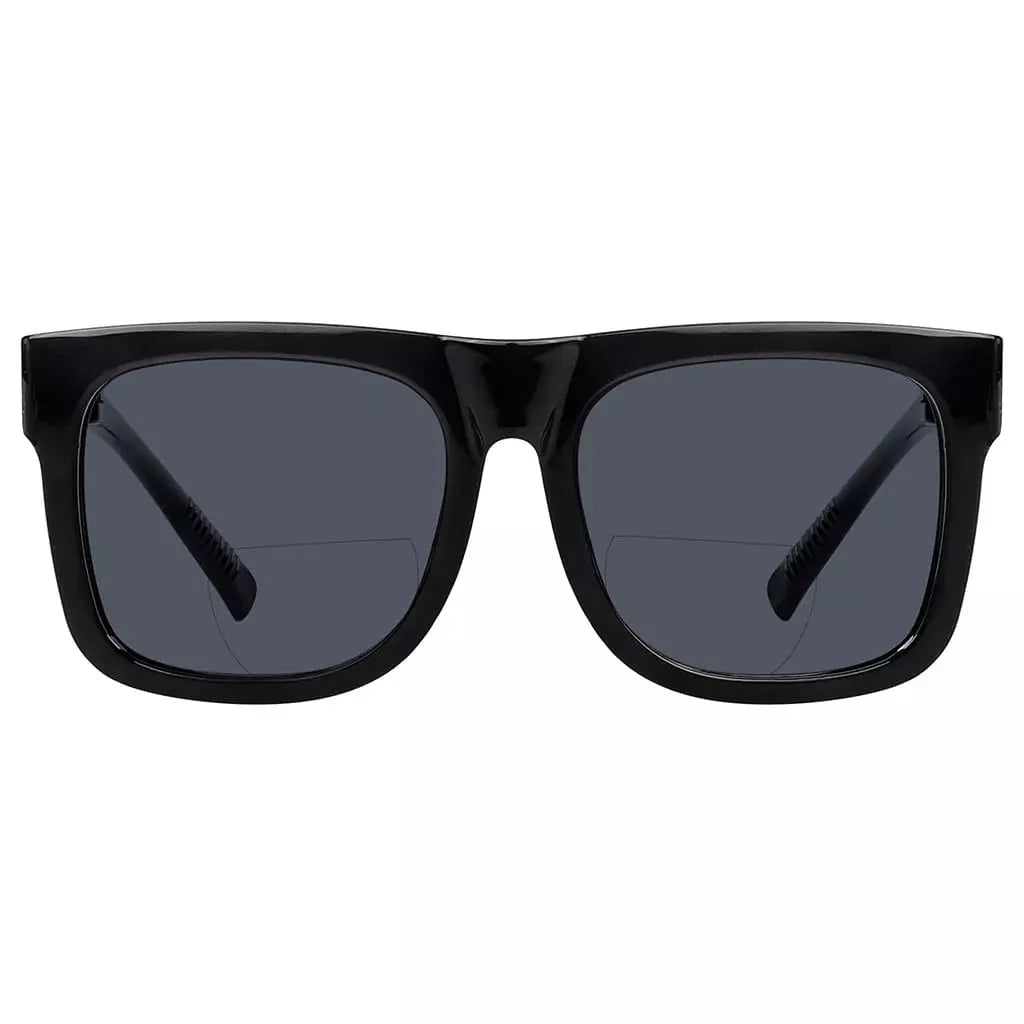Square Screwless Bifocal Sunglasses Sunshine Readers Women Men
