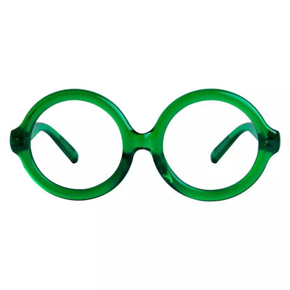 Reading Glasses Oversize Round Metalless Screwless Spec Women