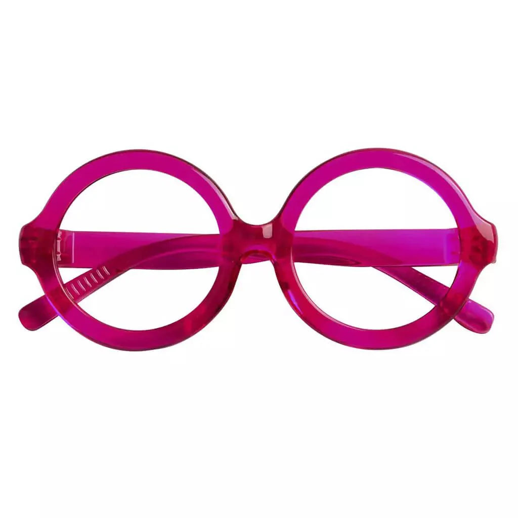 Reading Glasses Oversize Round Metalless Screwless Spec Women