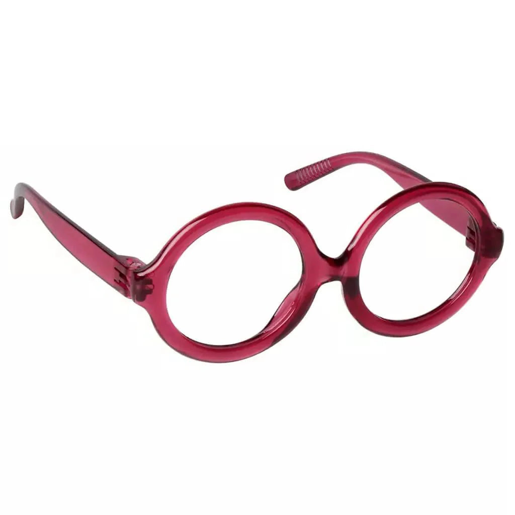 Reading Glasses Oversize Round Metalless Screwless Spec Women