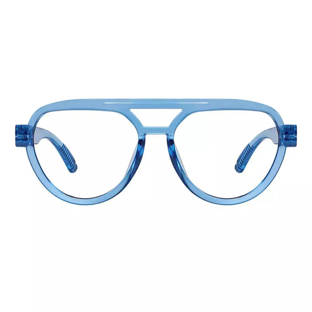 Reading Glasses Oversize Pilot Metalless Screwless Spec Women