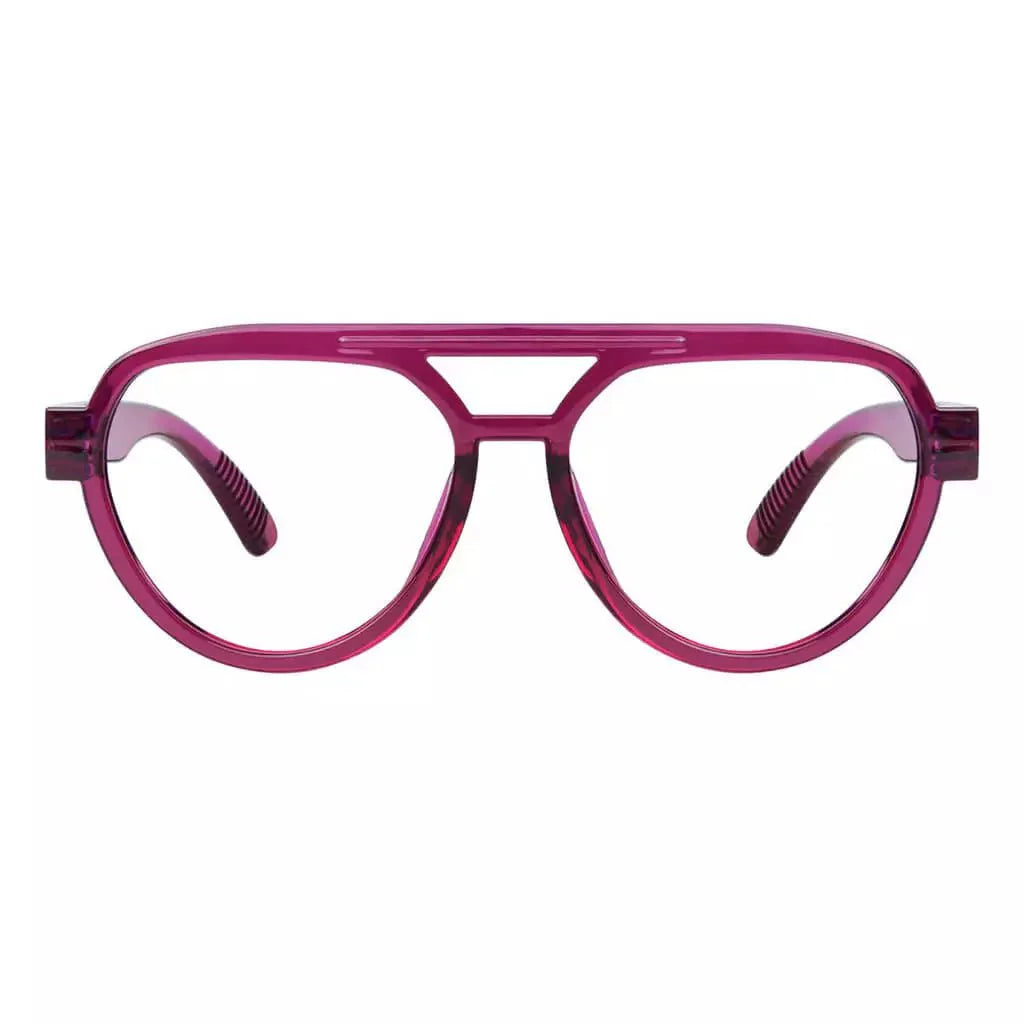 Reading Glasses Oversize Pilot Metalless Screwless Spec Women