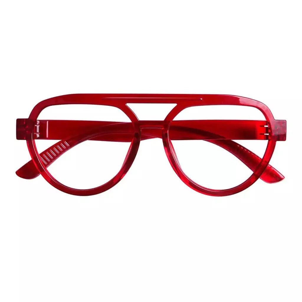 Reading Glasses Oversize Pilot Metalless Screwless Spec Women