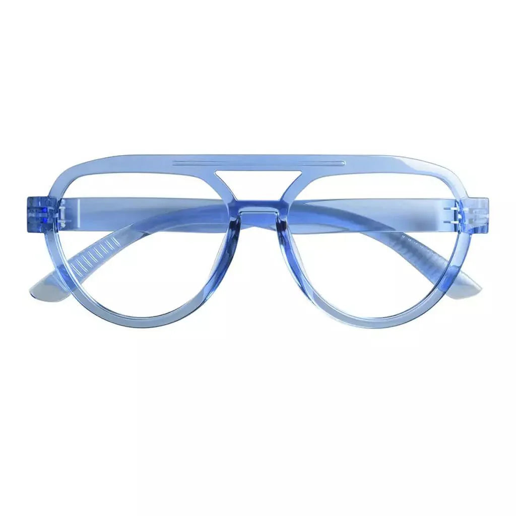 Reading Glasses Oversize Pilot Metalless Screwless Spec Women