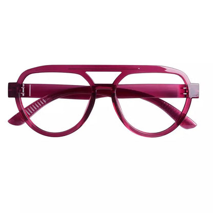 Reading Glasses Oversize Pilot Metalless Screwless Spec Women