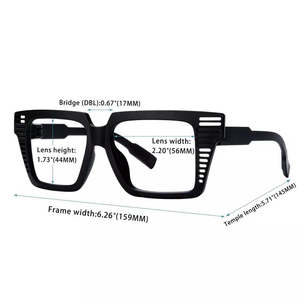Reading Glasses Oversize Huge Metalless Screwless Spec Women