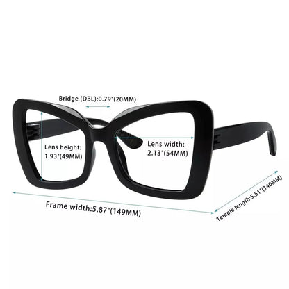 Reading Glasses Butterfly Metalless Screwless Spec Women