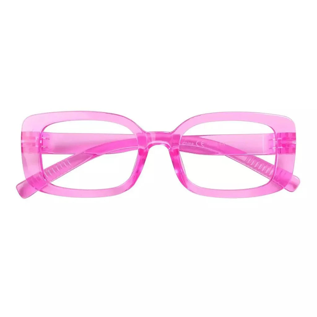 Reading Glasses Rectangle Metalless Screwless Spec Women Men