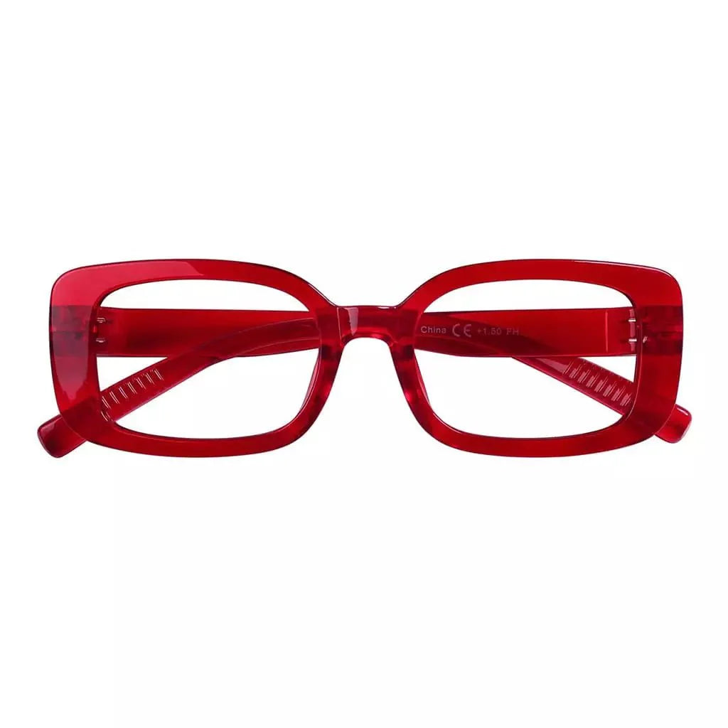 Reading Glasses Rectangle Metalless Screwless Spec Women Men