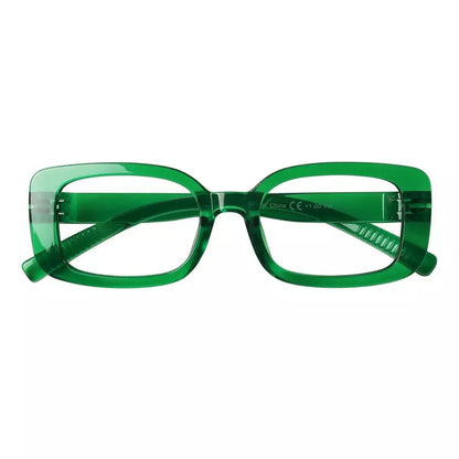 Reading Glasses Rectangle Metalless Screwless Spec Women Men